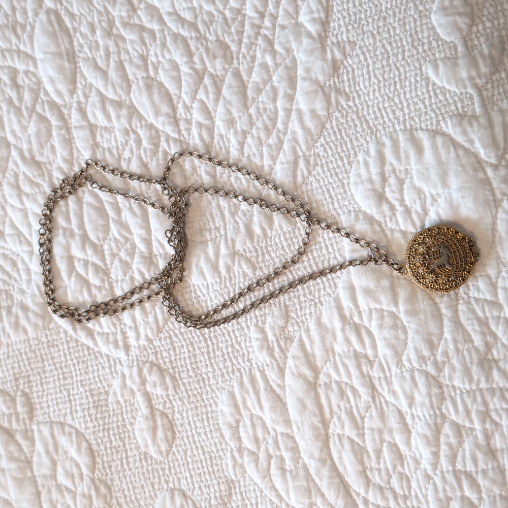 Corday locket / perfume/ super long/ unicorn
